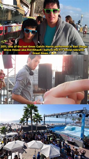 Calvin Harris at Wave House (RAVEhau5) San Diego 2011: A Nostalgic Set