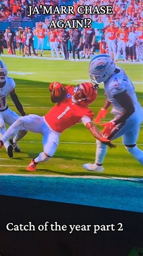 Ja'Marr Chase does it again for the Bengals. WOW!