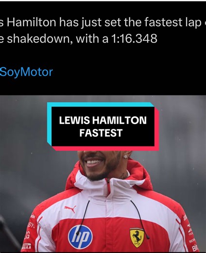 Lewis Hamilton Fastest at F1 Shakedown Day 5