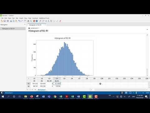Simulation to Check the Distribution