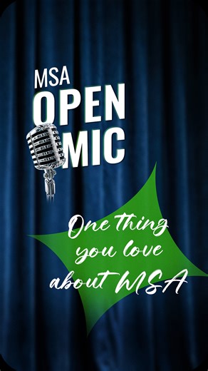 One campus. Many stories. 🎙️ Open Mic kicks off with one honest question: What do you love most about MSA? ▶️ Click play and find out #MSAUniversity #MSA_Open_Mic #Open_Mic #Stay_tuned #MSA_loves_you | MSA University