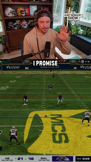 You're probably playing Madden wrong. #nfl #football #madden #live #streamer