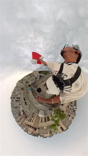 Red Uniq Kite Flying🪁 Gaurav Kite Lover
