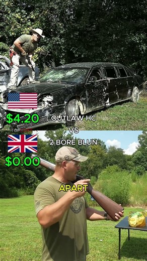 The Outlaw’s Hand Cannon vs 2 Bore Blunderbuss 💥