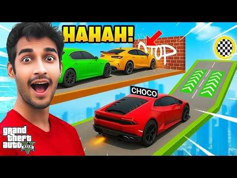 Craziest GTA 5 Car Parkour Ever