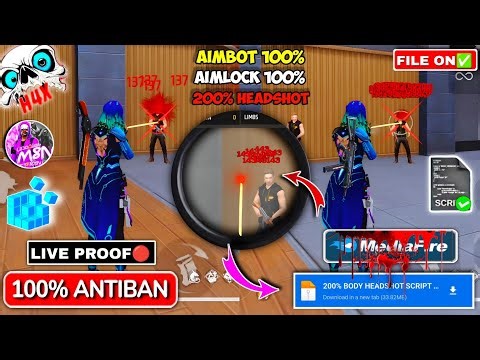 Ob53 Free Fire Auto Headshot Config File🎯🌠 Macro Aimbot + No Recoil Regedit ‼️ Antiban VIP Script 👽