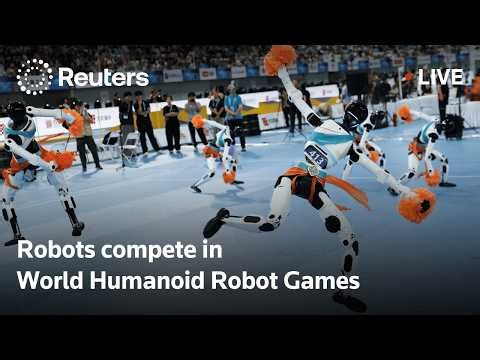 LIVE: Robots compete in World Humanoid Robot Games in Beijing