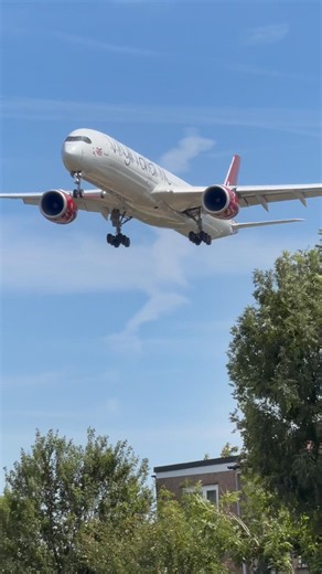 Virgin Atlantic Airbus A350-1000 🇬🇧✈️ #airbus #aviation #planespotting