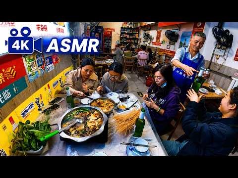 4K Beijing Night Walk: Vibrant Life in Dongxindian Village | beijing city walking tour