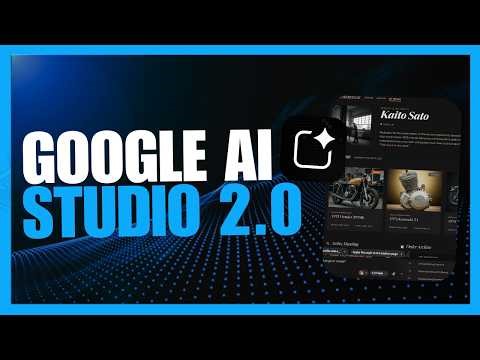 Google AI Studio 2.0 - NEW Powerful Autonomous AI Coding Agent Can Build ANYTHING & IS FULLY FREE!