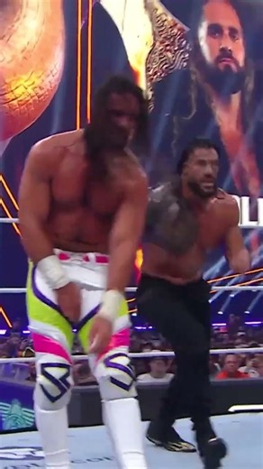 That was a close call 😅🤏 #SummerSlam