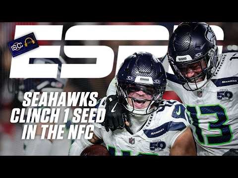 Saturday Night Football REACTION 🗣️ Seahawks take down 49ers to clinch 1 seed in NFC | SC with SVP