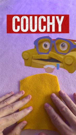 COUCHY #buddy #buddytheunicorn #couchy #diy #tutorial #handcrafted #puppet #idea #art #manualidades