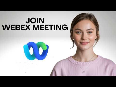 How to Join a Meeting on Webex Step by Step