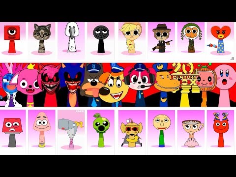 🛑 My Sprunki OC ALL Phases Incredibox Compilation COMPLETE in real live 55 ❤️ #incredibox #sprunkioc