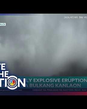 Moderately explosive eruption, naitala sa Bulkang Kanlaon | SONA