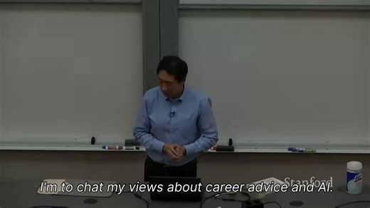 This 2 hour Stanford lecture from Andrew Ng will teach you how to build a career in AI.It's more valuable than a $100k degree.Bookmark 🔖