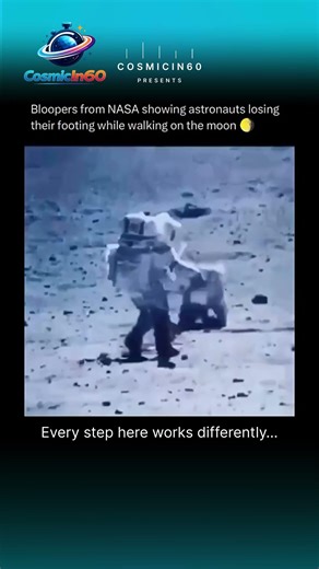 Why Astronauts Can’t Walk Normally on the Moon 🌕