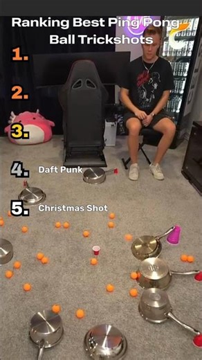 Best Ping Pong Ball Trickshots 😱😱