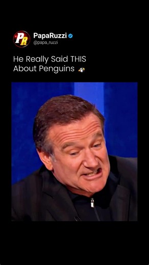 Robin Williams’ Penguin Joke Had the Entire Room Crying 😂💀 #robinwilliams