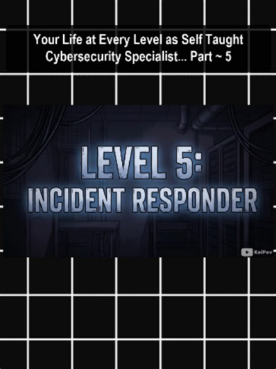 Part 5 ~ Your Life at Every Level as Self Taught Cybersecurity Specialist Your resume has no degree, no boot camp, and no internship—just a list of things you taught yourself at two in the morning. Breaking into cybersecurity without a traditional background feels nearly impossible, but thousands of self-taught defenders do it every year. In this video, we follow the complete journey across 7 distinct career levels: from working retail with a cracked-screen laptop to becoming the high-level secu