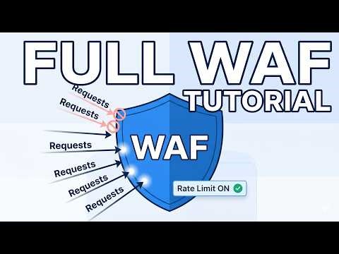 AWS WAF Tutorial 2026 | Block Bots, SQL Injection & Rate Limit Traffic (Step-by-Step)