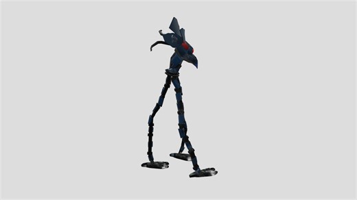 Tripod Alien - 3D model by FMC09