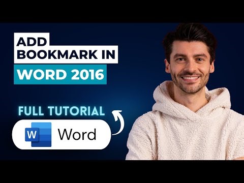 How to Add a Bookmark in Microsoft Word 2016 [2026 Full Guide]