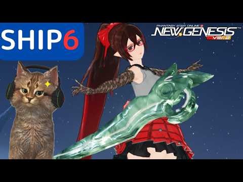 【PSO2NGS/SHIP6】6鯖に移動後の初配信