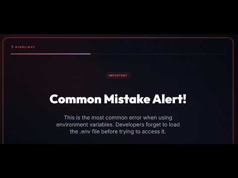 Difference Between .env, dotenv, os Module & Environment Variables | Python Dev Must Know