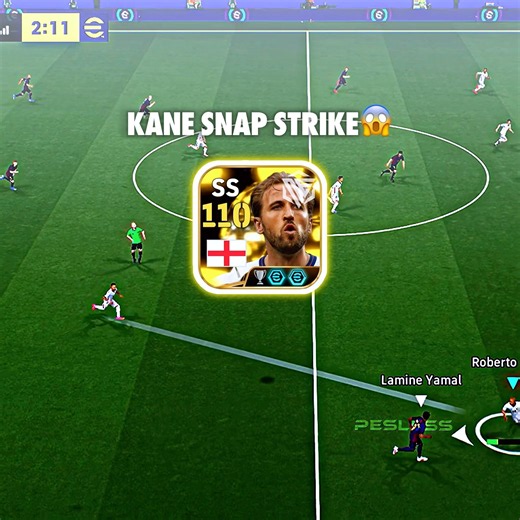 Kane Snap Strike😱🔥 #efootball2026 #drpesmobile #football #pes #efootball