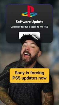 Sony Is Forcing PS5 Updates Now