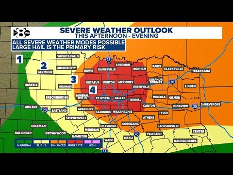 DFW WEATHER: Tracking tornado warnings and severe storms as they move across North Texas