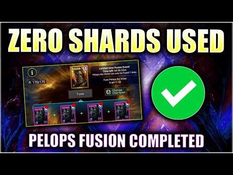 I Completed the Pelops Fusion using ZERO SHARDS ⁂ Raid: Shadow Legends