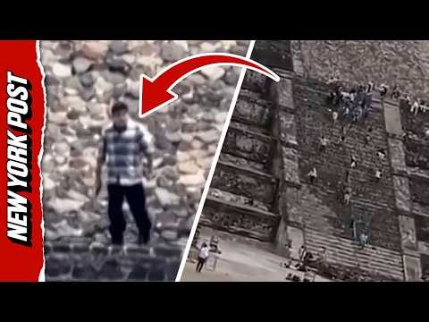 Horror At Ancient Ruins: Gunman Kills Tourist, Wounds 13 Atop Mexico Pyramid