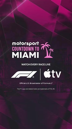 How to Watch the Miami GP Live in the US on Apple TV