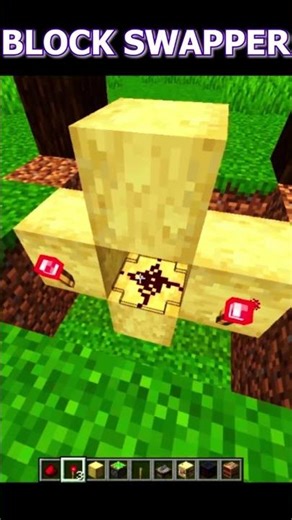 How to Build a Block Swapper in Minecraft (Easy Redstone Tutorial)