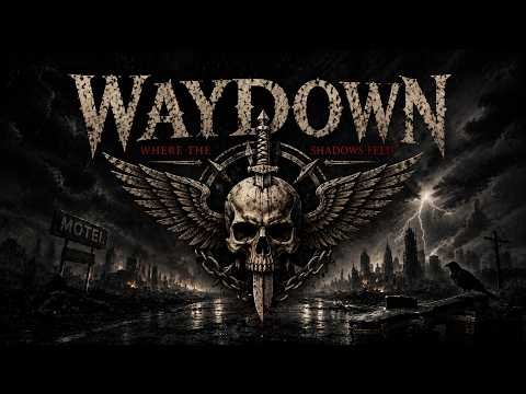 WAY DOWN WHERE THE SHADOWS FEED | Dark Cinematic Hard Rock Anthem