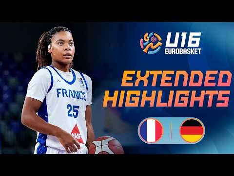 Quarter-Finals: France 🇫🇷 vs Germany 🇩🇪 | Extended Highlights | FIBA U16 Women's EuroBasket 2026
