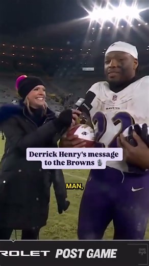 The King has a message for the Browns 👑🤝🐶