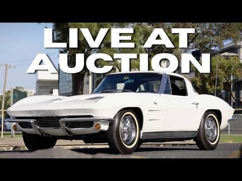 American Feature - 1963 Chevrolet Corvette Stingray: Live at Auction
