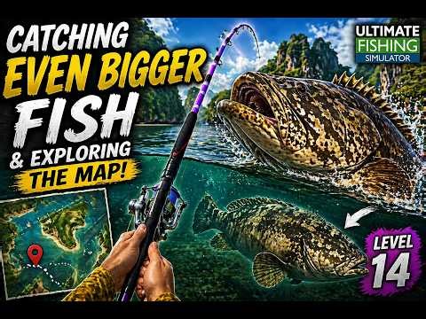Catching Even Bigger Fish and Exploring the Map | Ultimate Fishing Simulator