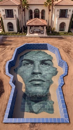 I Built a $1,000,000 Cristiano Ronaldo Swimming Pool! 💦