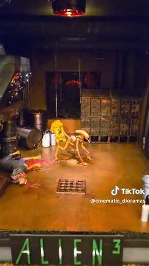 Alien 3 1992 "New Beginning" Diorama Scene 1