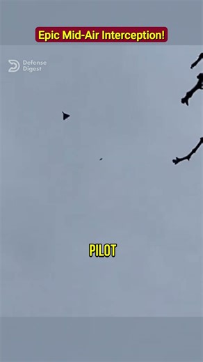 Epic Mid Air Interception!