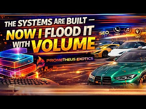 The Systems Are Built - Now I Flood It With Volume | Prometheus Exotics