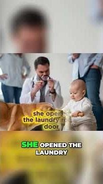 Golden Retriever Saves Baby from Diabetic Coma #shorts