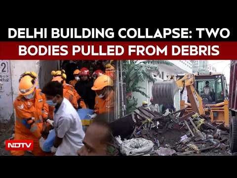 Delhi News | Another Building Collapses In Delhi Weeks After Satya Niketan Tragedy, 2 Dead