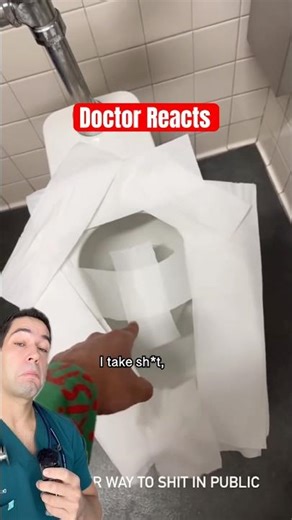 Doctor Reacts: pooping in public