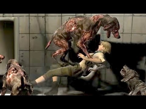 【Resident evil 6】Sherry vs Zombie dog - ryona Scenes｜シェリー ゾンビ犬 リョナシーン